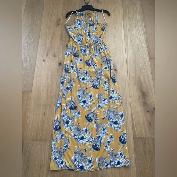 Rip Curl | Dresses | Rip Curl Floral Maxi Dress Size Xs | Poshmark